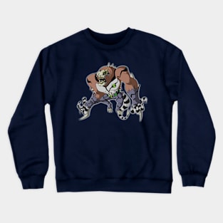 Angry Ghost Tiger Crewneck Sweatshirt